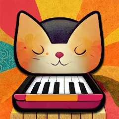 Взломанная Cat Piano Meow - Sounds & Game  [МОД Много денег] - стабильная версия apk на Андроид