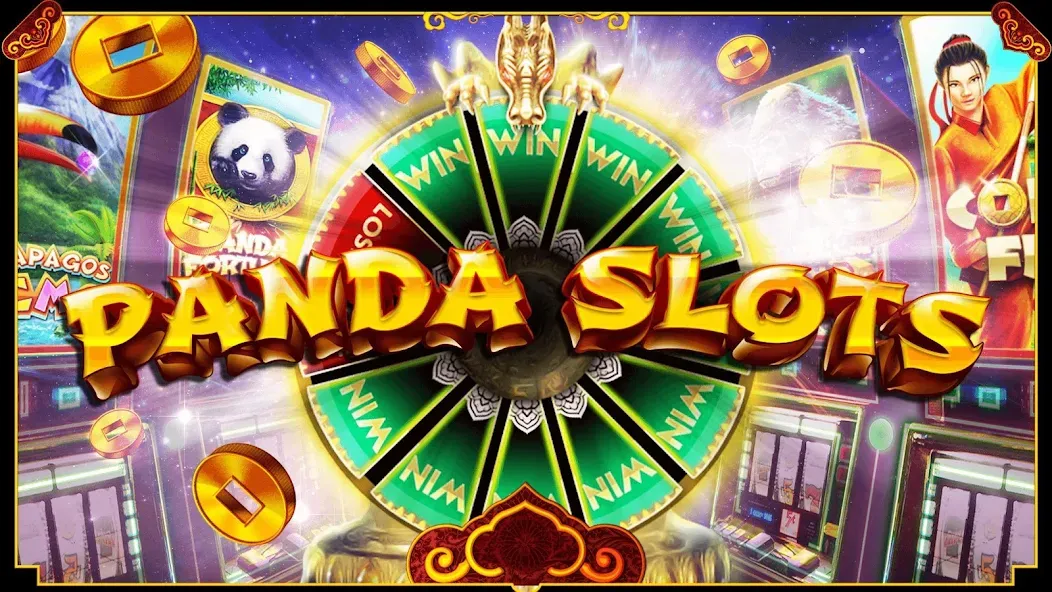Panda Slots (Панда Слоты)  [МОД Все открыто] Screenshot 1