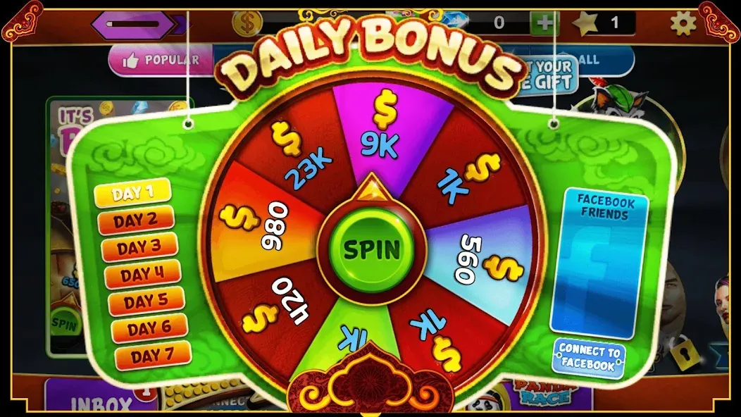 Panda Slots (Панда Слоты)  [МОД Все открыто] Screenshot 3