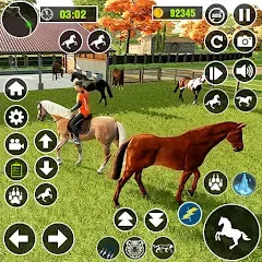Взлом My Horse Herd Care Simulator (Мой симулятор ухода за стадом лошадей)  [МОД Все открыто] - последняя версия apk на Андроид