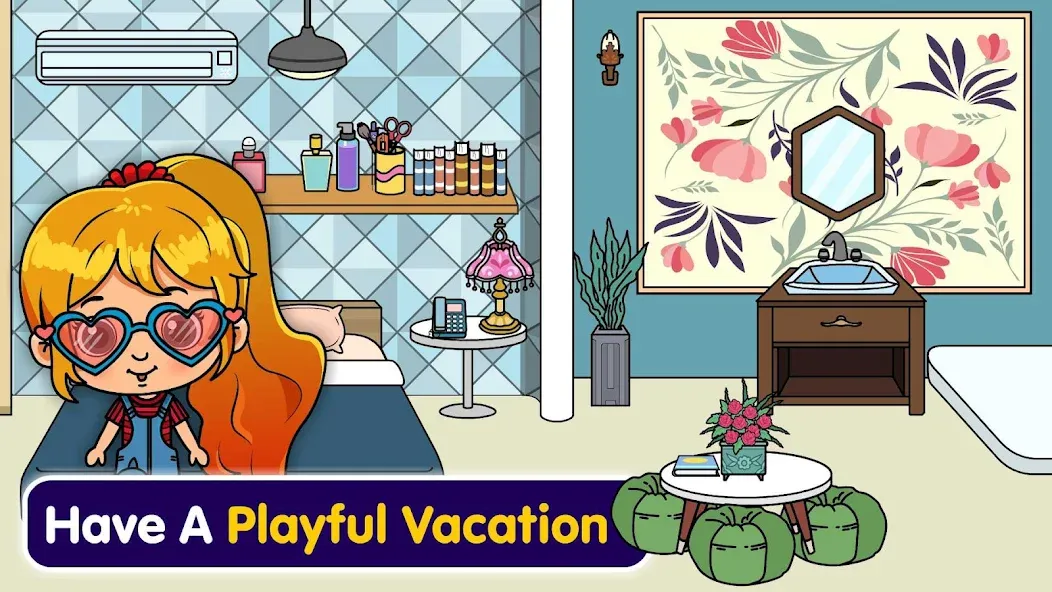 Tizi Town - My Hotel Games  [МОД Бесконечные деньги] Screenshot 3