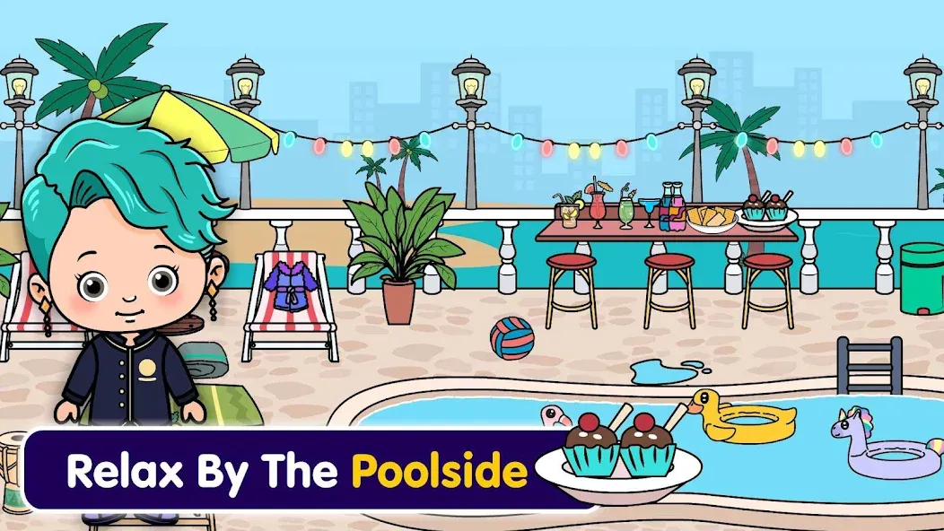 Tizi Town - My Hotel Games  [МОД Бесконечные деньги] Screenshot 4