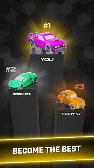 Rider Worlds - Neon Bike Races (Райдер Ворлдс)  [МОД Все открыто] Screenshot 5