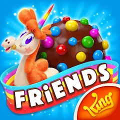 Взлом Candy Crush Friends Saga (Кенди Краш Френдс Сага)  [МОД Unlocked] - стабильная версия apk на Андроид