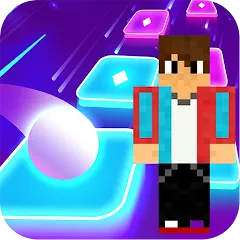 Скачать взломанную Компот-kompot Dance Tiles Hop  [МОД Бесконечные монеты] - последняя версия apk на Андроид