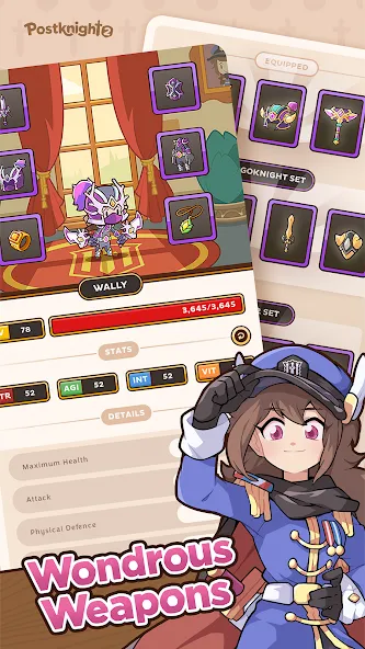 Postknight 2 (Пострыцарь 2)  [МОД Unlimited Money] Screenshot 2