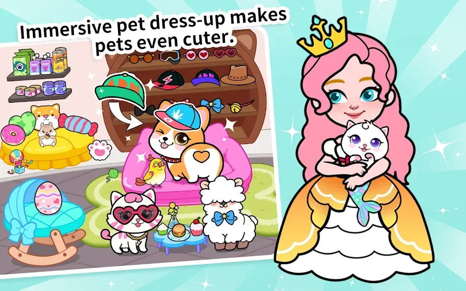 Paper Princess's Dream Castle  [МОД Много денег] Screenshot 3