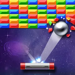 Скачать взлом Brick Breaker Star: Space King  [МОД Mega Pack] - последняя версия apk на Андроид