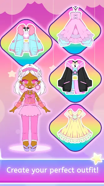 Mimistar dress up chibi doll (Министар)  [МОД Unlimited Money] Screenshot 3