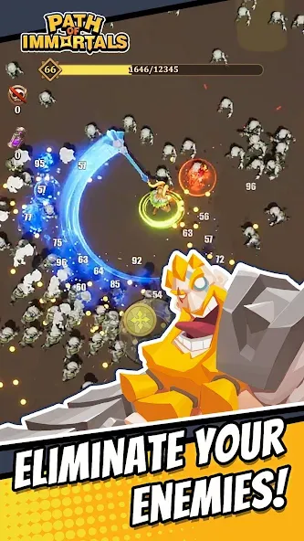 Path of Immortals: Survivor (Паф оф Имморталс)  [МОД Много монет] Screenshot 1