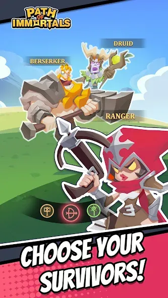 Path of Immortals: Survivor (Паф оф Имморталс)  [МОД Много монет] Screenshot 3