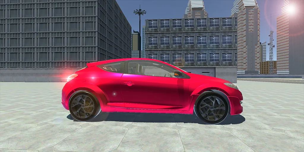 Megane Drift Simulator (Мегане Дрифт Симулятор)  [МОД Menu] Screenshot 3