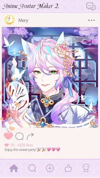 Anime Avatar Maker 2 (Аниме Аватар Мейкер 2)  [МОД Все открыто] Screenshot 5