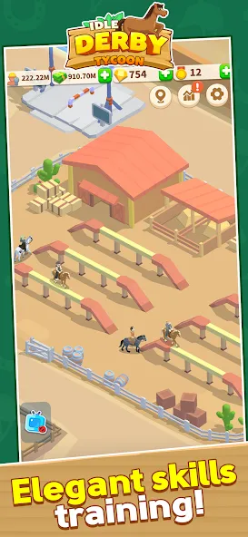 Idle Derby Tycoon (Айдл Дерби Тайкун)  [МОД Меню] Screenshot 4