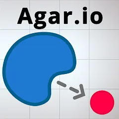 Скачать взломанную Agar.io  [МОД Много монет] - стабильная версия apk на Андроид