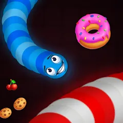 Скачать взлом Snake vs Worms: Fun .io Zone  [МОД Все открыто] - стабильная версия apk на Андроид