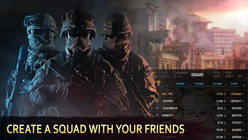 Sniper Arena: PvP Army Shooter  [МОД Mega Pack] Screenshot 1