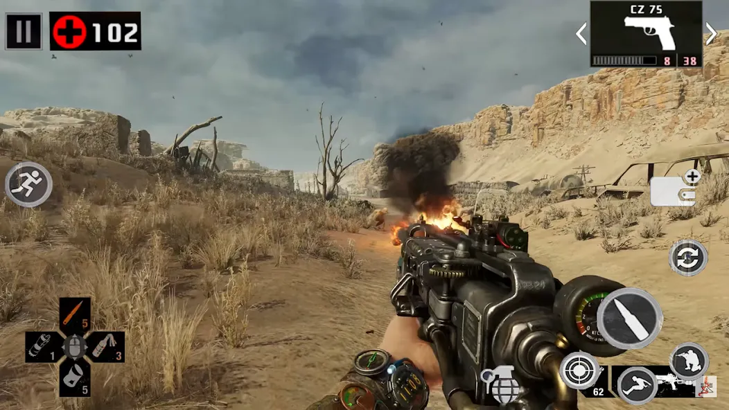 Dead Cover Open World Survival  [МОД Много денег] Screenshot 2