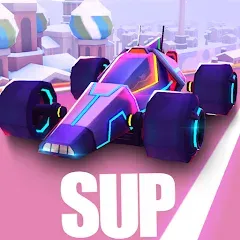 Взломанная SUP Multiplayer Racing Games (СУП Мультиплеер Рейсинг)  [МОД Бесконечные монеты] - стабильная версия apk на Андроид