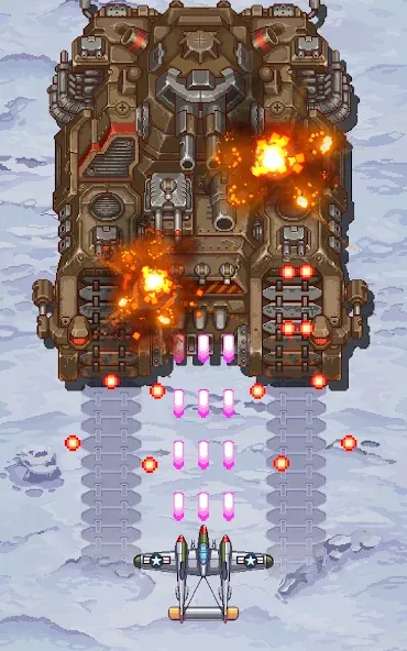 1945 Air Force: Airplane games (тысяча девятьсот сорок пять)  [МОД Все открыто] Screenshot 4