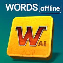 Скачать взлом Words AI Friends Classic  [МОД Бесконечные монеты] - стабильная версия apk на Андроид