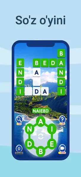 So'z o'yini - So'zni Toping  [МОД Много монет] Screenshot 2