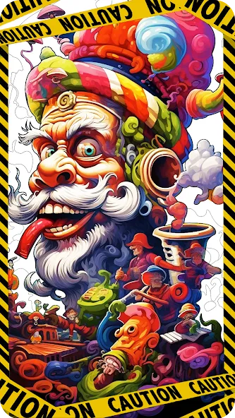 Dark Fantasy Coloring Games  [МОД Много денег] Screenshot 3