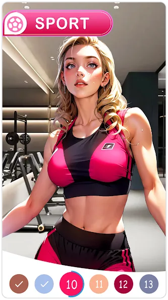 Fun Color:Happy Coloring games  [МОД Бесконечные деньги] Screenshot 5