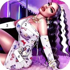 Скачать взлом Fun Color:Happy Coloring games  [МОД Бесконечные деньги] - стабильная версия apk на Андроид