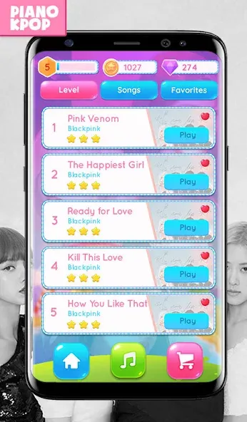 BLACK PINK Magic Piano (БЛЭК ПИНК Мэджик Тайлз 2022)  [МОД Unlocked] Screenshot 1