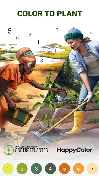 Happy Color®: Coloring Book (Хэппи Колор)  [МОД Menu] Screenshot 2