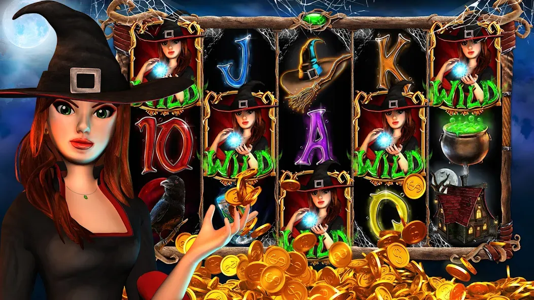 Pokie Magic Casino Slots (Поки Мэджик Казино Слоты)  [МОД Много монет] Screenshot 3
