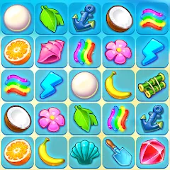 Взломанная Onet Paradise: connect 2 tiles (Онет Парадайз)  [МОД Mega Pack] - стабильная версия apk на Андроид