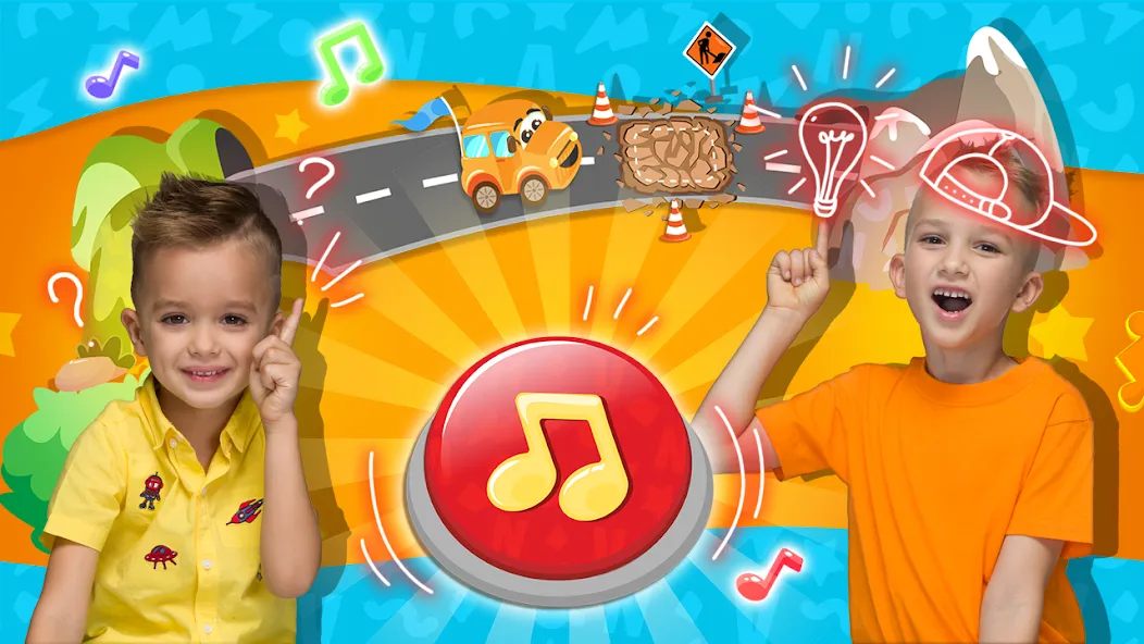 Vlad and Niki: Kids Piano  [МОД Много монет] Screenshot 4