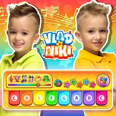 Взлом Vlad and Niki: Kids Piano  [МОД Много монет] - полная версия apk на Андроид