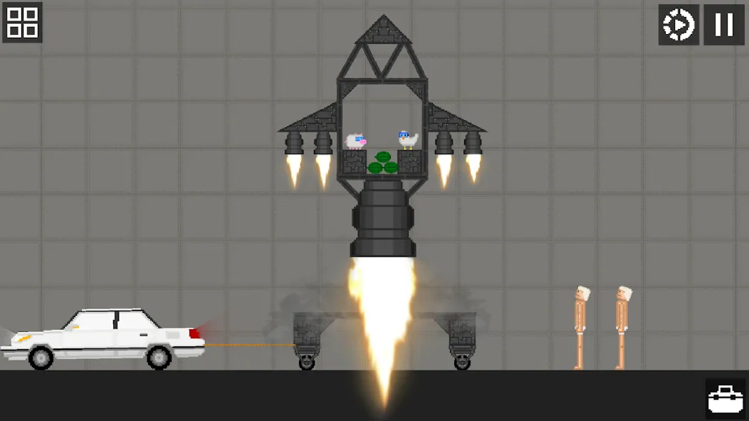 Human Playground Sandbox (Хуман Плейграунд Сэндбокс)  [МОД Бесконечные монеты] Screenshot 2
