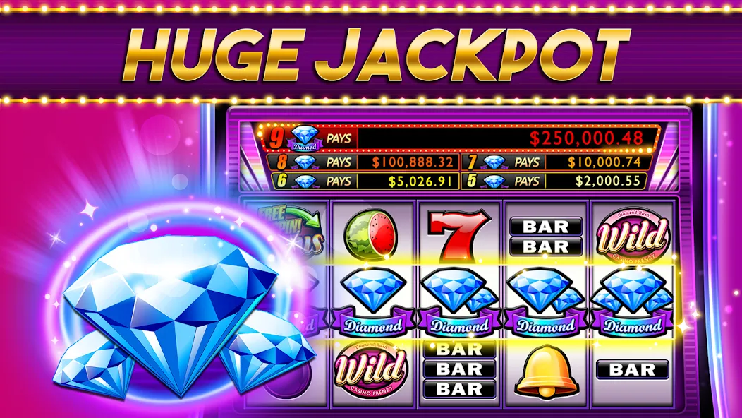 Casino Frenzy - Slot Machines (Казино Френзи)  [МОД Много денег] Screenshot 2