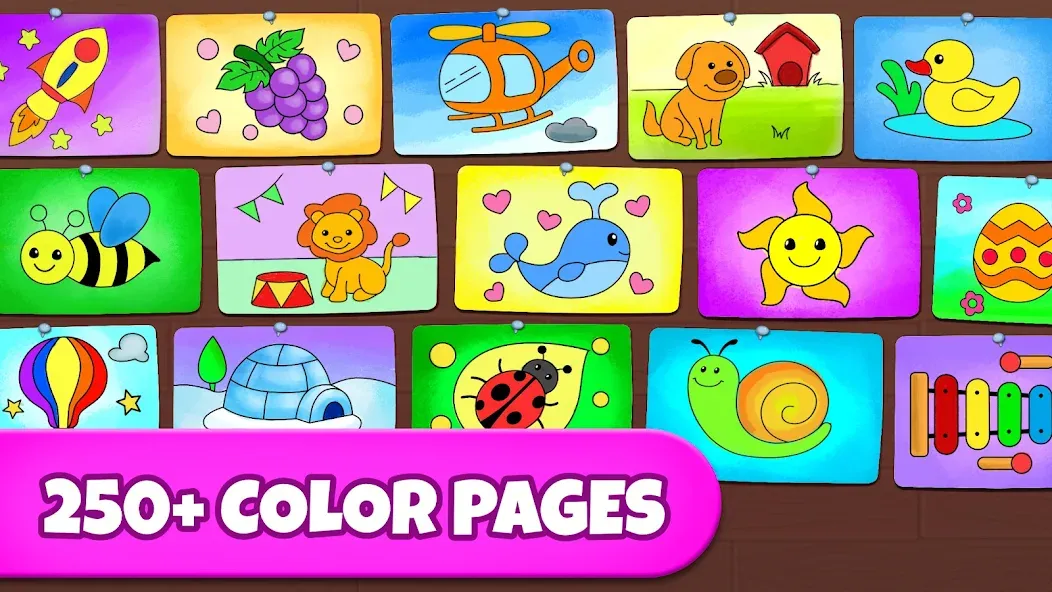 Coloring Games: Color & Paint  [МОД Mega Pack] Screenshot 4