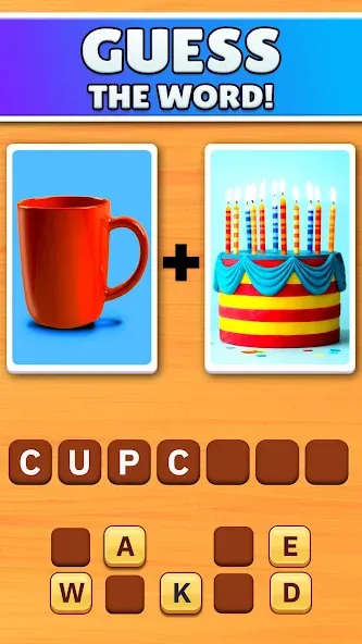 Word Pics - Word Games (Уорд Пикс)  [МОД Бесконечные монеты] Screenshot 1