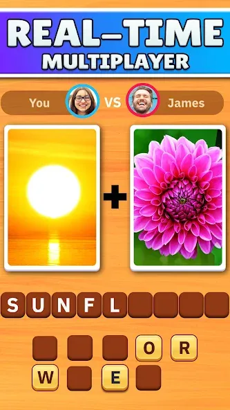 Word Pics - Word Games (Уорд Пикс)  [МОД Бесконечные монеты] Screenshot 3