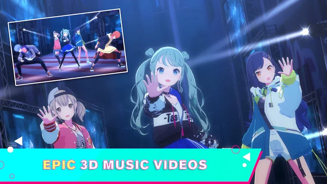HATSUNE MIKU: COLORFUL STAGE! (Хацуне Мику)  [МОД Меню] Screenshot 4