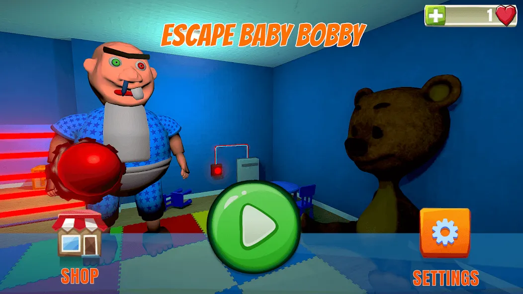 Escape Giant Obby (Эскеип Бэйби Бобби)  [МОД Бесконечные деньги] Screenshot 1