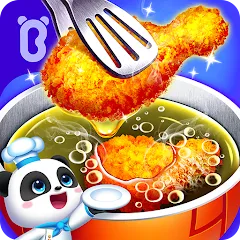 Взлом Little Panda's Space Kitchen  [МОД Бесконечные монеты] - стабильная версия apk на Андроид