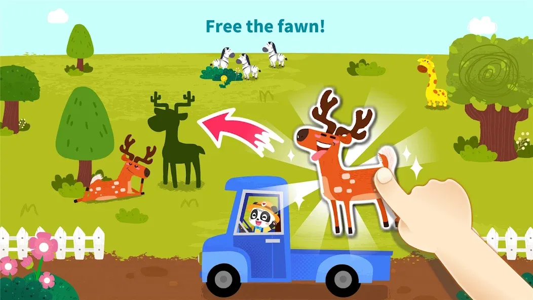 Baby Panda: Care for animals  [МОД Меню] Screenshot 5