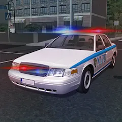 Взломанная Police Patrol Simulator (Полицейский патрульный симулятор)  [МОД Все открыто] - стабильная версия apk на Андроид