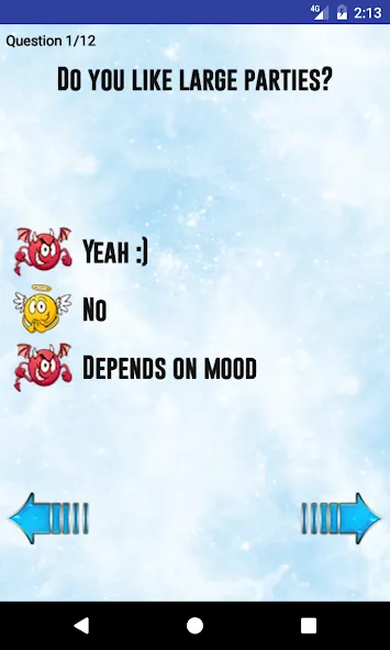 Test: Angel or Devil  [МОД Бесконечные деньги] Screenshot 2