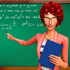 Взлом High School Teacher Sim Games  [МОД Бесконечные деньги] - полная версия apk на Андроид