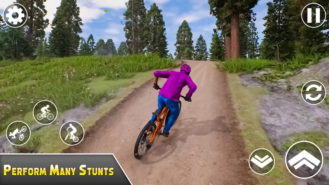 BMX Bicycle Games Offroad Bike  [МОД Unlimited Money] Screenshot 4