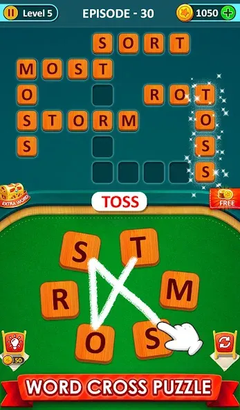 Word Game 2024 - Word Connect (Ворд Гейм 2023)  [МОД Бесконечные монеты] Screenshot 5