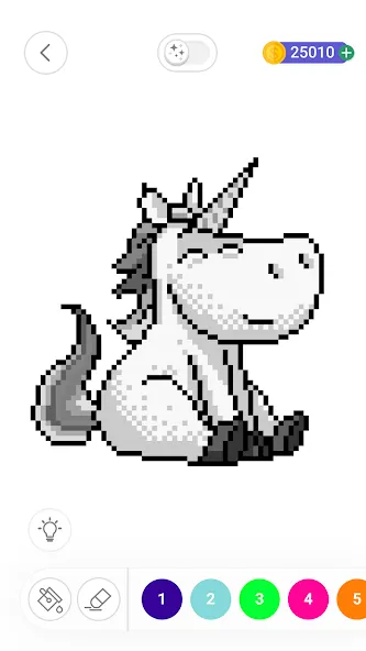 Color by Number：Coloring Games (Цвет по номерам)  [МОД Бесконечные монеты] Screenshot 1